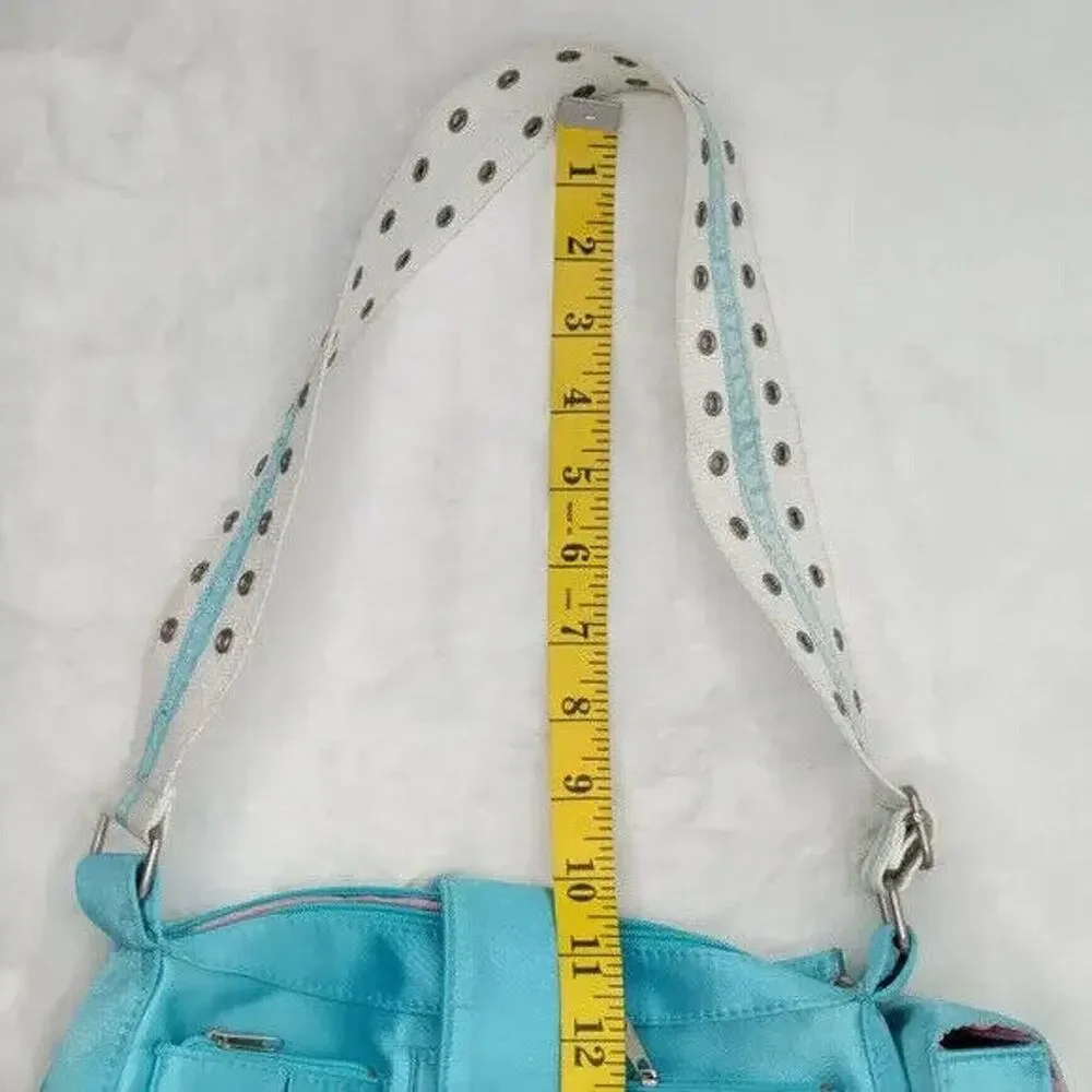 VIntage Y2K Blue Belt shoulder bag
